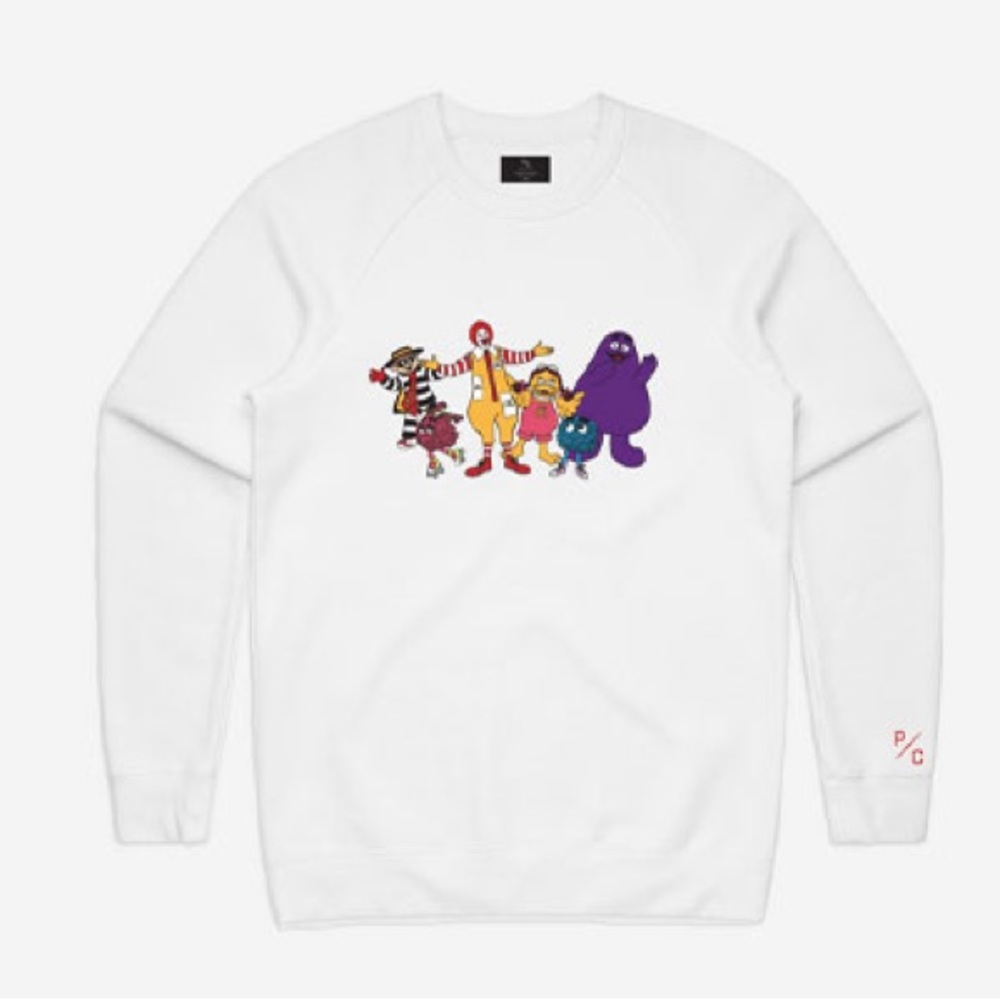 Peace Collective McDonald's Crewneck